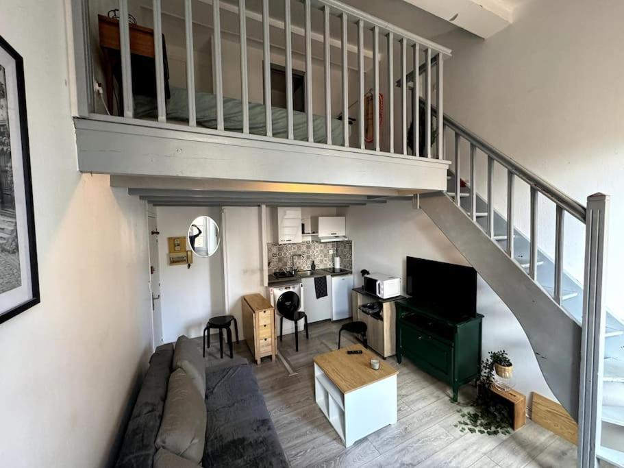Appartamento Centre Toulouse - Gare Matabiau - Grand Duplex Esterno foto