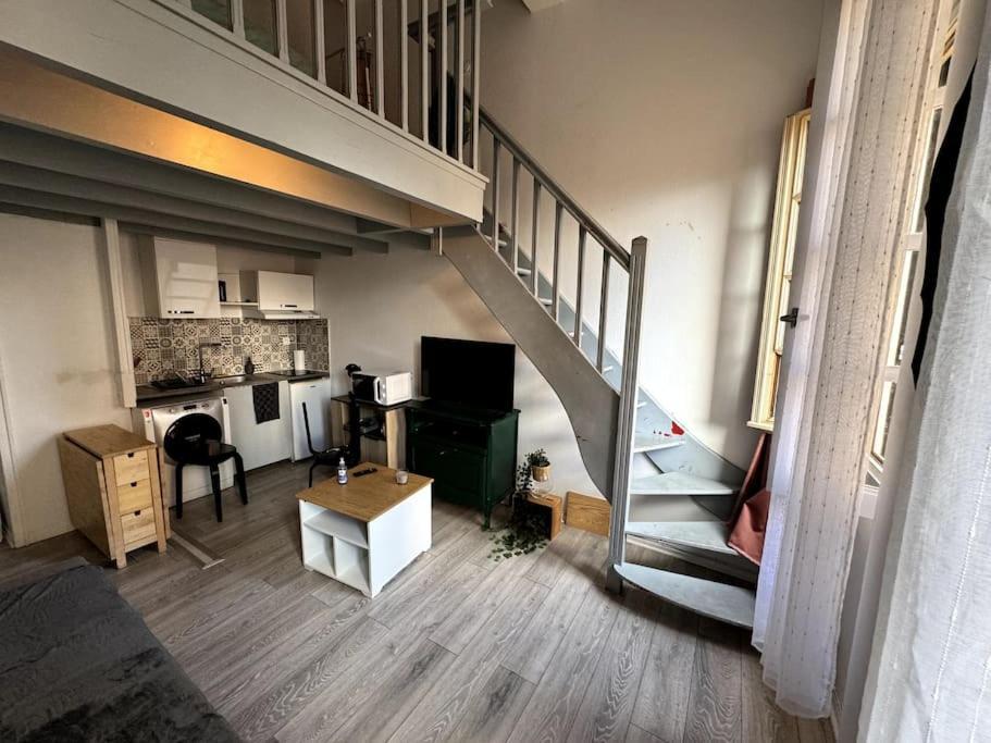Appartamento Centre Toulouse - Gare Matabiau - Grand Duplex Esterno foto